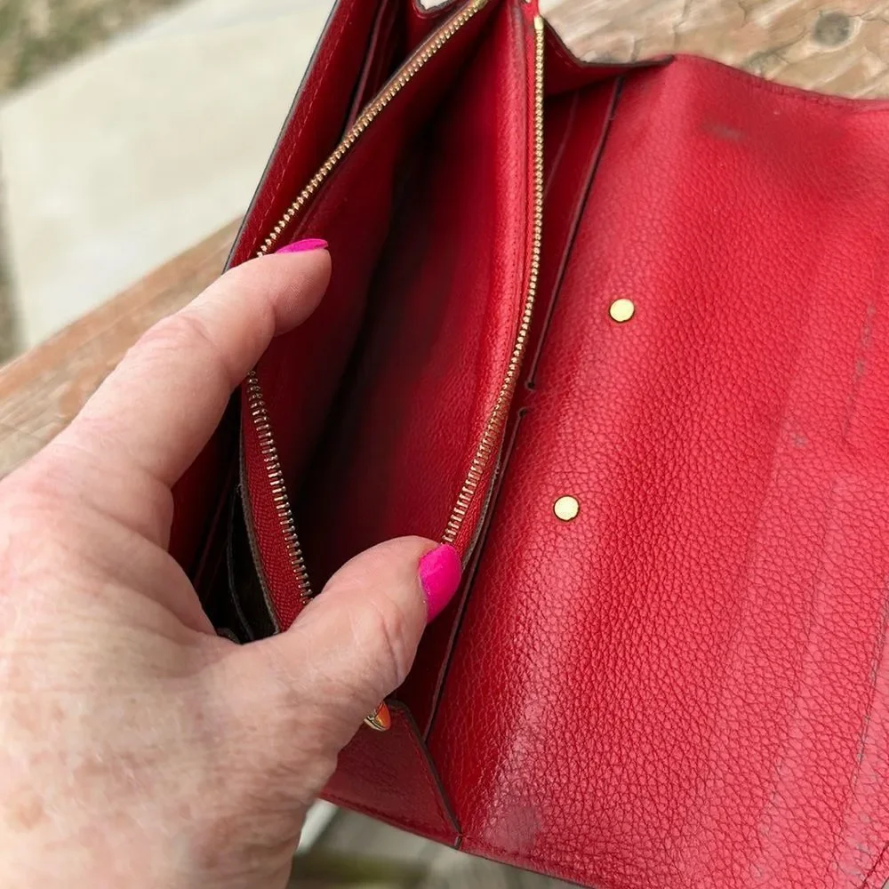 Louis Vuitton Pallas Wallet. Box Dust Bag with COA! FLASH SALE - Picture 5 of 16